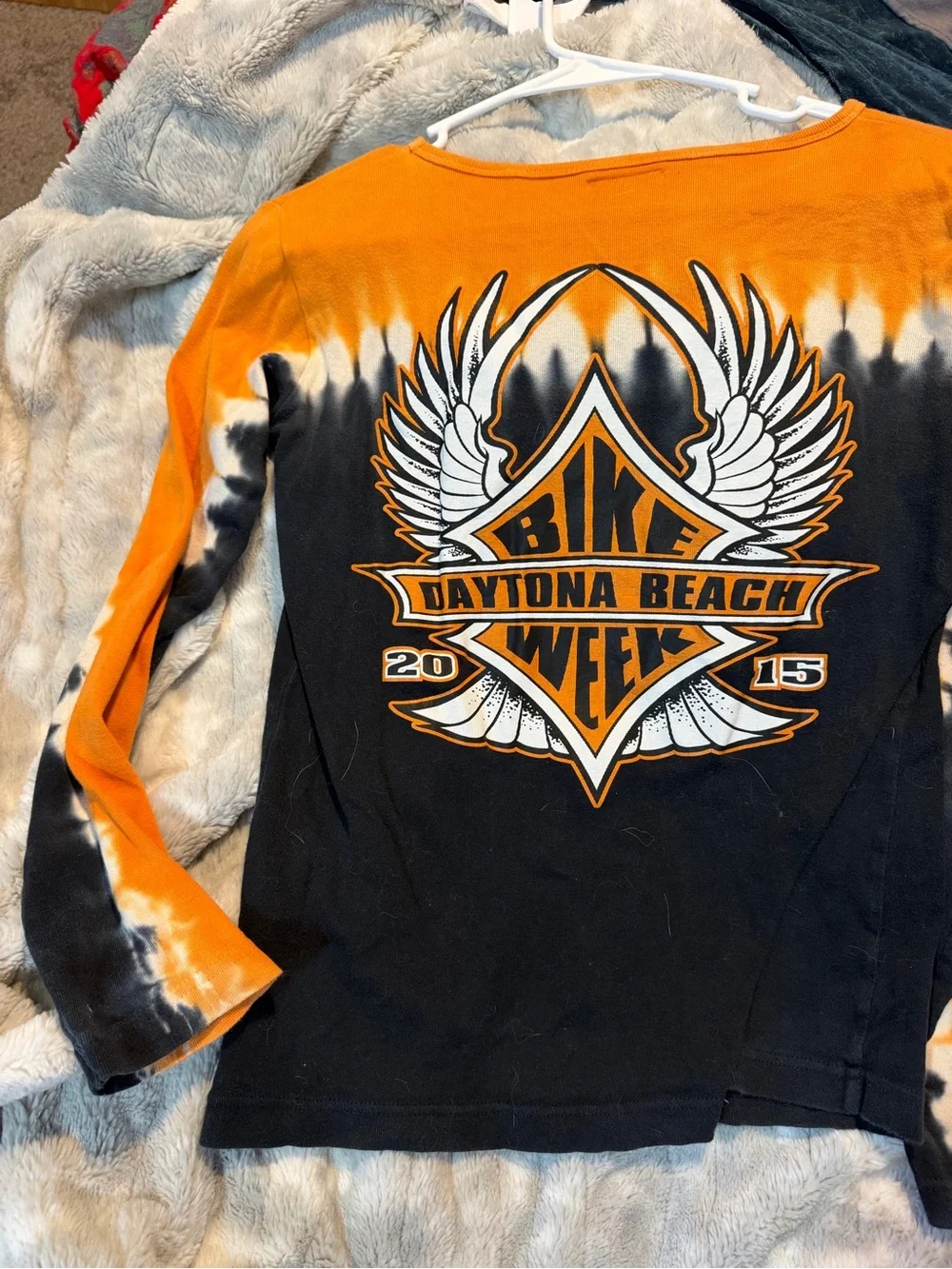 BOGO! ๐๐ธ Daytona Beach Bike Week 2015 Tie Dye Long Sleeve - Picture 2 of 3